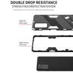 Punk Armor 2 in 1 PC + custodia per telefono antiurto in TPU con supporto invisibile, For Xiaomi Redmi Note 11 Pro 5G Gobal, For Xiaomi Poco M4 Pro 4G, For Xiaomi Poco X4 Pro 5G