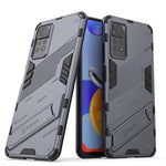 Punk Armor 2 in 1 PC + custodia per telefono antiurto in TPU con supporto invisibile, For Xiaomi Redmi Note 11 Pro 5G Gobal, For Xiaomi Poco M4 Pro 4G, For Xiaomi Poco X4 Pro 5G