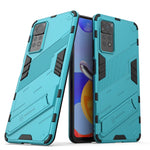 Punk Armor 2 in 1 PC + custodia per telefono antiurto in TPU con supporto invisibile, For Xiaomi Redmi Note 11 Pro 5G Gobal, For Xiaomi Poco M4 Pro 4G, For Xiaomi Poco X4 Pro 5G