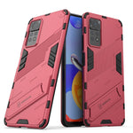 Punk Armor 2 in 1 PC + custodia per telefono antiurto in TPU con supporto invisibile, For Xiaomi Redmi Note 11 Pro 5G Gobal, For Xiaomi Poco M4 Pro 4G, For Xiaomi Poco X4 Pro 5G