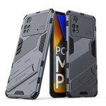 Punk Armor 2 in 1 PC + custodia per telefono antiurto in TPU con supporto invisibile, For Xiaomi Redmi Note 11 Pro 5G Gobal, For Xiaomi Poco M4 Pro 4G, For Xiaomi Poco X4 Pro 5G