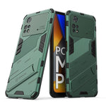 Punk Armor 2 in 1 PC + custodia per telefono antiurto in TPU con supporto invisibile, For Xiaomi Redmi Note 11 Pro 5G Gobal, For Xiaomi Poco M4 Pro 4G, For Xiaomi Poco X4 Pro 5G