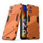 Punk Armor 2 in 1 PC + custodia per telefono antiurto in TPU con supporto invisibile, For Xiaomi Redmi Note 11 Pro 5G Gobal, For Xiaomi Poco M4 Pro 4G, For Xiaomi Poco X4 Pro 5G