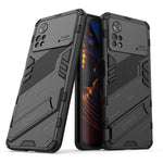 Punk Armor 2 in 1 PC + custodia per telefono antiurto in TPU con supporto invisibile, For Xiaomi Redmi Note 11 Pro 5G Gobal, For Xiaomi Poco M4 Pro 4G, For Xiaomi Poco X4 Pro 5G