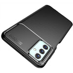 Custodia per telefono in TPU antiurto con struttura in fibra di carbonio, For Samsung Galaxy M23 / F23, For Xiaomi Redmi Note 11E 5G