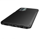 Custodia per telefono in TPU antiurto con struttura in fibra di carbonio, For Samsung Galaxy M23 / F23, For Xiaomi Redmi Note 11E 5G
