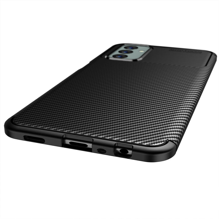 Custodia per telefono in TPU antiurto con struttura in fibra di carbonio, For Samsung Galaxy M23 / F23, For Xiaomi Redmi Note 11E 5G