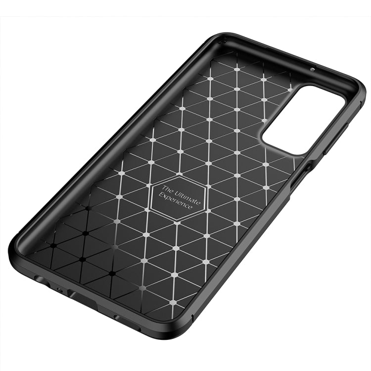 Custodia per telefono in TPU antiurto con struttura in fibra di carbonio, For Samsung Galaxy M23 / F23, For Xiaomi Redmi Note 11E 5G
