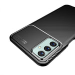Custodia per telefono in TPU antiurto con struttura in fibra di carbonio, For Samsung Galaxy M23 / F23, For Xiaomi Redmi Note 11E 5G