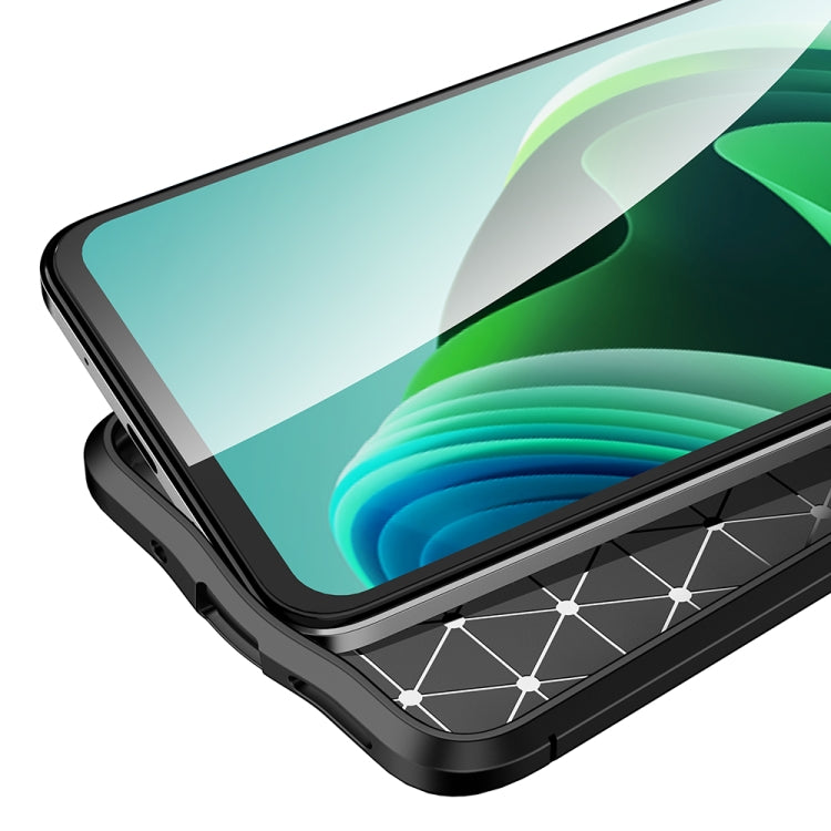 Custodia per telefono antiurto in TPU con texture Litchi, For Samsung Galaxy M23 / F23, For Xiaomi Redmi Note 11E 5G