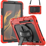 Silicone + custodia per tablet PC, For Samsung Galaxy Tab S8 11 inch SM-X700, For Samsung Galaxy Tab S8+ 12.4 inch SM-X800