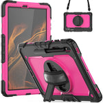 Silicone + custodia per tablet PC, For Samsung Galaxy Tab S8 11 inch SM-X700, For Samsung Galaxy Tab S8+ 12.4 inch SM-X800