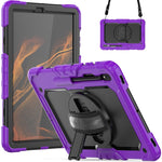 Silicone + custodia per tablet PC, For Samsung Galaxy Tab S8 11 inch SM-X700, For Samsung Galaxy Tab S8+ 12.4 inch SM-X800