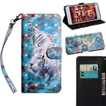 Custodia per telefono in pelle con disegno colorato con motivo a pittura 3D, For Xiaomi Redmi 10, For Xiaomi Redmi Note 11 4G