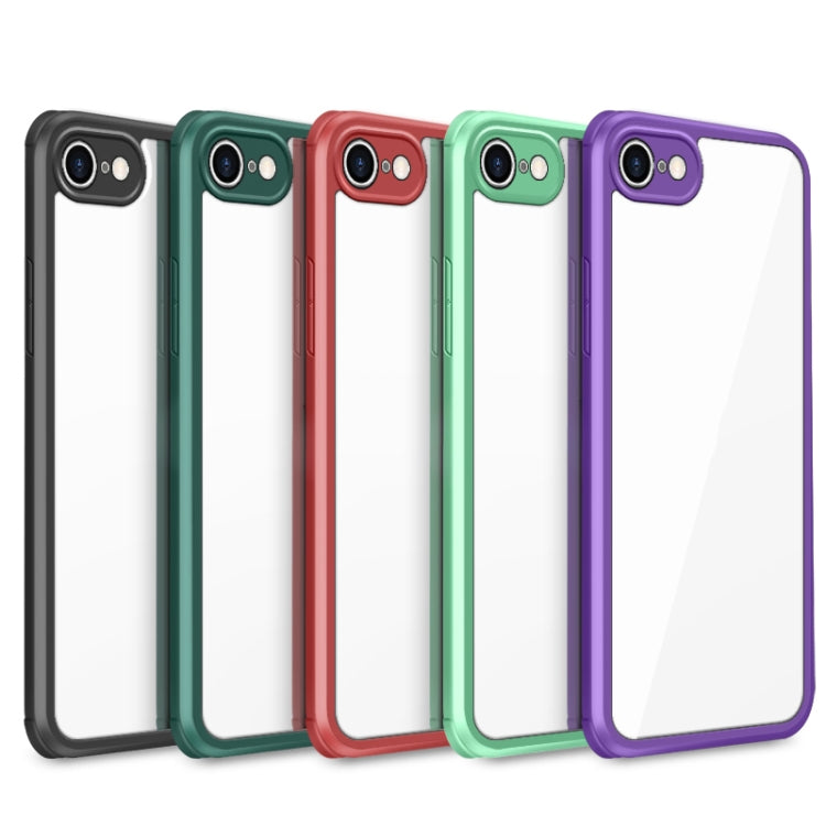 Custodia in vetro TPU doppia faccia per iPhone SE 7 8