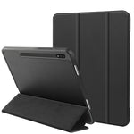 Custodia per tablet in pelle Smart TPU a nido d'ape a 3 pieghe, For Samsung Galaxy Tab S8 / X700, For Samsung Galaxy Tab S8+ / X800, For Samsung Galaxy Tab S8 Ultra / X900