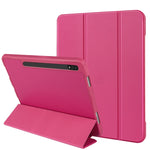 Custodia per tablet in pelle Smart TPU a nido d'ape a 3 pieghe, For Samsung Galaxy Tab S8 / X700, For Samsung Galaxy Tab S8+ / X800, For Samsung Galaxy Tab S8 Ultra / X900
