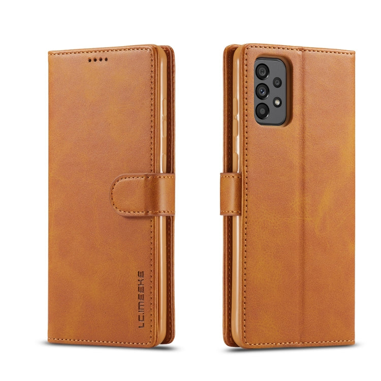 LC.IMEEKE Custodia per cellulare in pelle di vitello, For Samsung Galaxy A13 4G, For Samsung Galaxy A73 5G, For Samsung Galaxy A33 5G