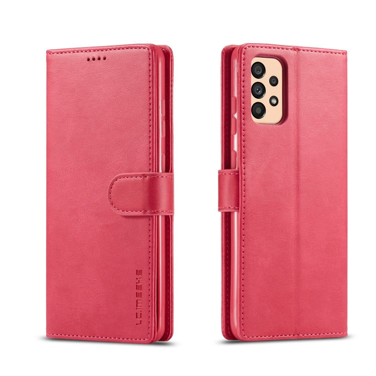 LC.IMEEKE Custodia per cellulare in pelle di vitello, For Samsung Galaxy A13 4G, For Samsung Galaxy A73 5G, For Samsung Galaxy A33 5G