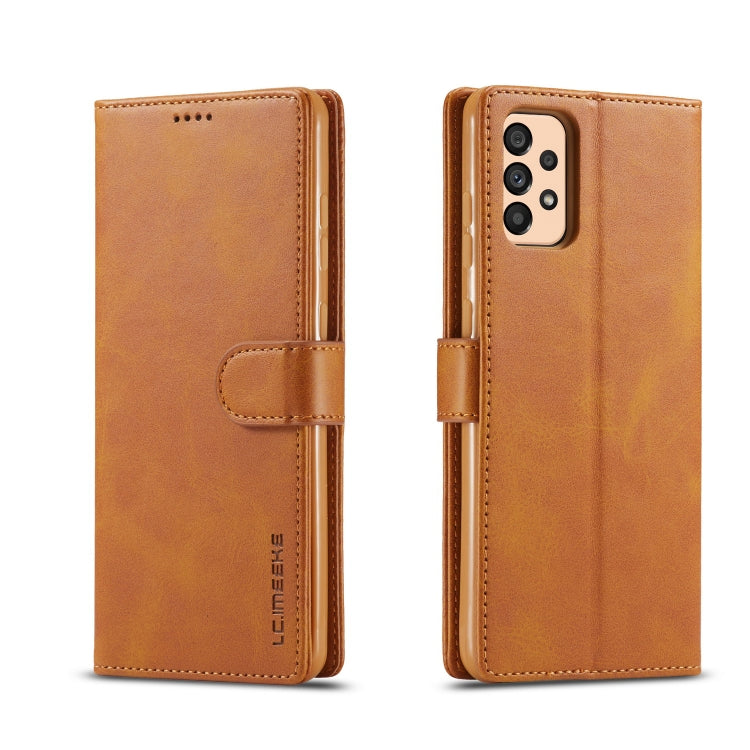 LC.IMEEKE Custodia per cellulare in pelle di vitello, For Samsung Galaxy A13 4G, For Samsung Galaxy A73 5G, For Samsung Galaxy A33 5G
