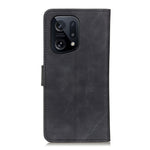 KHAZNEH Custodia per telefono in pelle con trama retrò, For OPPO Find X5, For Xiaomi Redmi 10C/Redmi 10 India/Redmi 10 Power/Poco C40, For Xiaomi Redmi K40S/Redmi K40S Pro 5G/Xiaomi Poco F4 5G, For Xiaomi Redmi K50 / K50 Pro