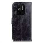 Cassa del telefono in pelle con texture retrò Crazy Horse, For Xiaomi Redmi 10C/Redmi 10 India/Redmi 10 Power/Poco C40, For Xiaomi Redmi K40S/Redmi K40S Pro 5G/Xiaomi Poco F4 5G, For Xiaomi Redmi K50 / K50 Pro