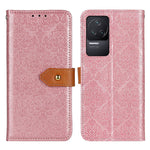 Custodia per telefono in pelle goffrata floreale europea, For Xiaomi Redmi 10C/Redmi 10 India/Redmi 10 Power/Poco C40, For Xiaomi Redmi K40S/Redmi K40S Pro 5G/Xiaomi Poco F4 5G, For Xiaomi Redmi K50 / K50 Pro