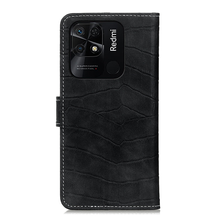 Custodia per cellulare in pelle di coccodrillo, For Xiaomi Redmi 10C/Redmi 10 India/Redmi 10 Power/Poco C40, For Xiaomi Redmi 10C, For Xiaomi Redmi K40S/Redmi K40S Pro 5G/Xiaomi Poco F4 5G, For Xiaomi Redmi K50 / K50 Pro