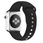 Cinturino in silicone con goffratura leopardata per la serie Apple Watch, 7 41mm / 6&SE&5&4 40mm / 3&2&1 38mm, 7 45mm / 6&SE&5&4 44mm / 3&2&1 42mm