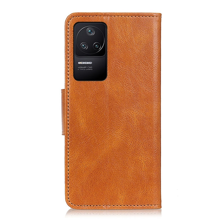 Custodia per telefono in pelle con texture Crazy Horse di Mirren, For Xiaomi Redmi K40S/Redmi K40S Pro 5G/Xiaomi Poco F4 5G, For Xiaomi Redmi K50 / K50 Pro
