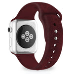 Cinturino in silicone con goffratura girasole per la serie Apple Watch, 7 41mm / 6&SE&5&4 40mm / 3&2&1 38mm, 7 45mm / 6&SE&5&4 44mm / 3&2&1 42mm