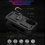 Custodia antiurto per telefono in TPU + PC, For Motorola Edge 30 Pro