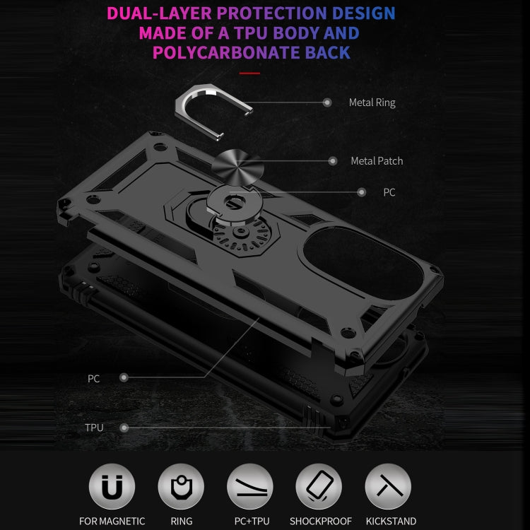 Custodia antiurto per telefono in TPU + PC, For Motorola Edge 30 Pro