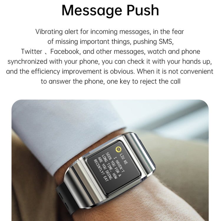 G36pro Smart Watch per auricolari con schermo IPS da 1,3 pollici, supporto per la misurazione della pressione sanguigna / monitoraggio del sonno