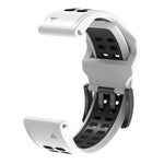 Cinturino in silicone a doppia fila a sgancio rapido, For Garmin Fenix 6, For Garmin Fenix 6X