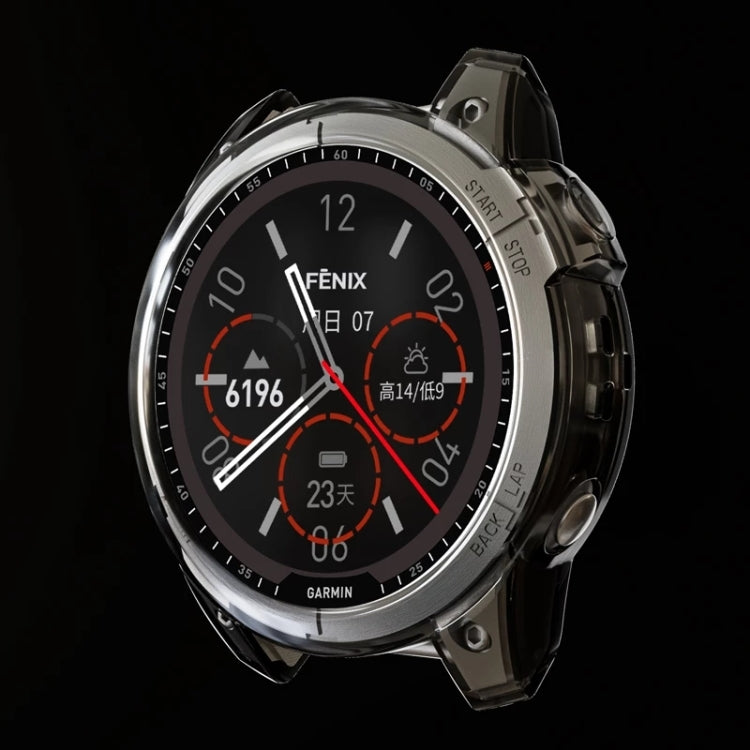 Custodia per orologio in TPU a mezza confezione, For Garmin Epix