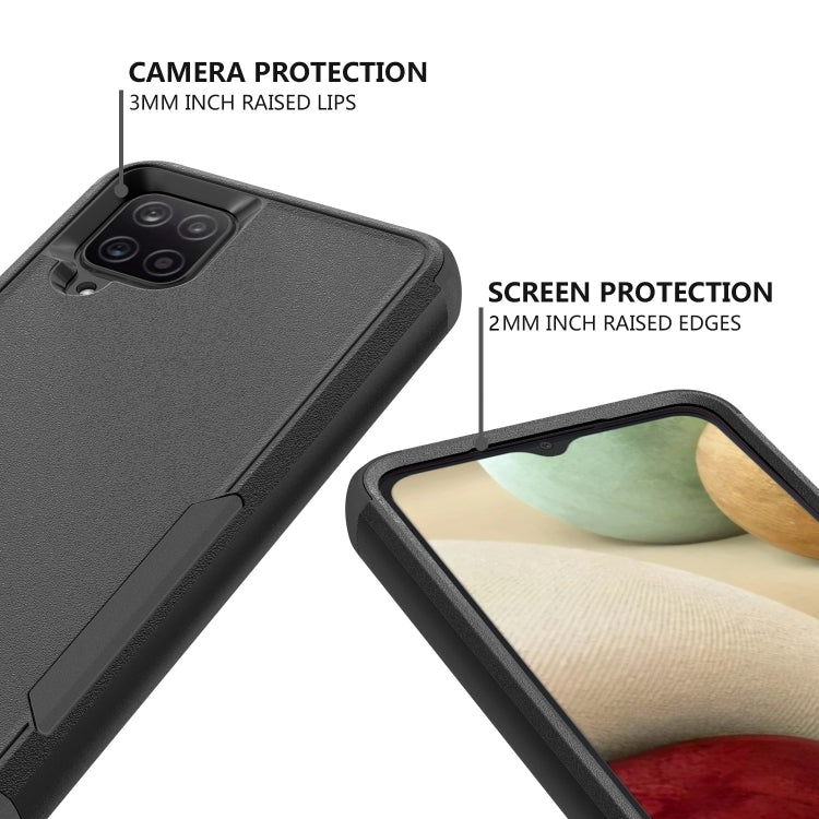 Custodia per telefono antiurto in TPU + PC, For Samsung Galaxy A12, For Samsung Galaxy A32 5G, For Samsung Galaxy A52 5G / 4G