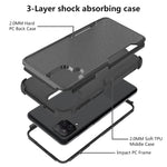 Custodia per telefono antiurto in TPU + PC, For Samsung Galaxy A12, For Samsung Galaxy A32 5G, For Samsung Galaxy A52 5G / 4G