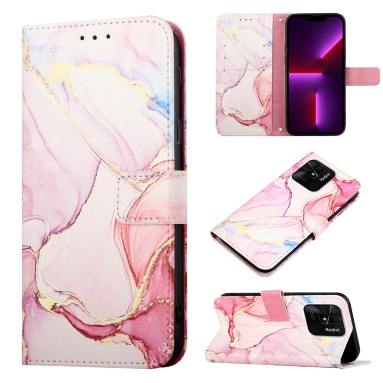 Cassa del telefono di cuoio di vibrazione del modello di marmo PT003, For Xiaomi Redmi 10 Prime+ 5G / Note 11E, For Xiaomi Redmi 10C 4G / Redmi 10 India, For Samsung Galaxy A03s 165.8mm, For OPPO Find X5