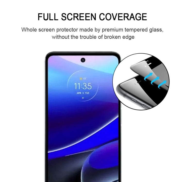 Pellicola protettiva per schermo in vetro temperato con copertura completa della colla, For Motorola Moto G Stylus 5G 2022(1 PC)