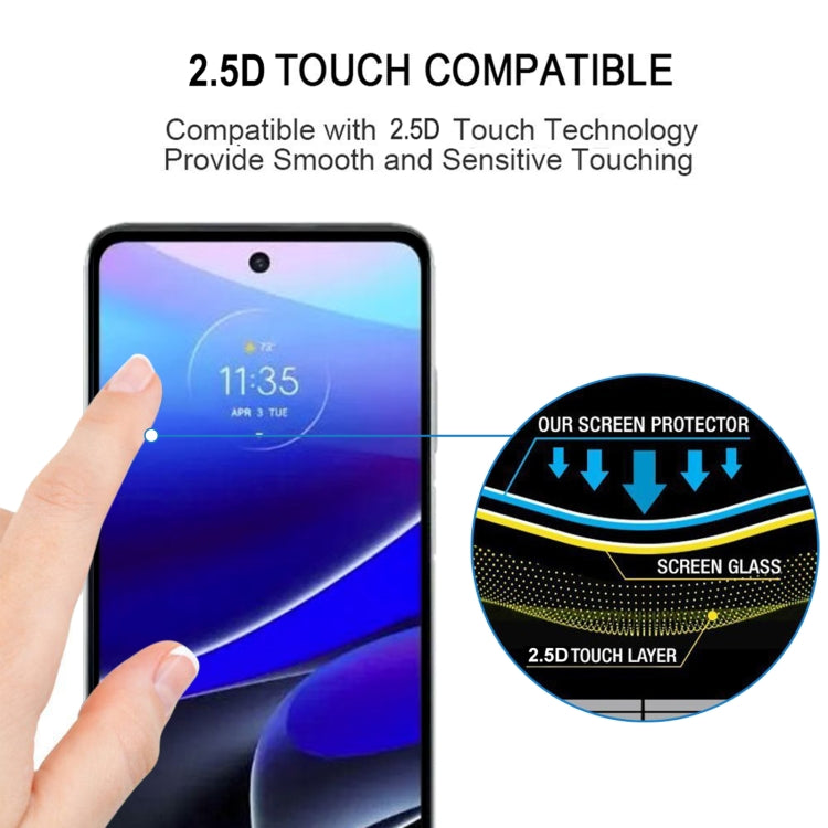 Pellicola in vetro temperato con protezione per schermo a copertura completa da 25 pezzi, For Motorola Moto G Stylus 5G 2022(25 PCS)