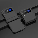 Custodia per telefono pieghevole PC Skin Feel, For Samsung Galaxy Z Flip3 5G