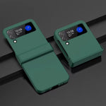 Custodia per telefono pieghevole PC Skin Feel, For Samsung Galaxy Z Flip3 5G