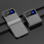 Custodia per telefono pieghevole PC Skin Feel, For Samsung Galaxy Z Flip3 5G