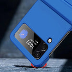 Custodia per telefono pieghevole PC Skin Feel, For Samsung Galaxy Z Flip3 5G