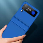 Custodia per telefono pieghevole PC Skin Feel, For Samsung Galaxy Z Flip3 5G
