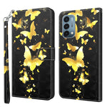 Modello di pittura 3D TPU + custodia per telefono in pelle PU, For OnePlus Nord N200 5G, For OnePlus Nord CE 2 5G