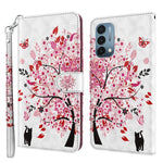 Modello di pittura 3D TPU + custodia per telefono in pelle PU, For OnePlus Nord N200 5G, For OnePlus Nord CE 2 5G