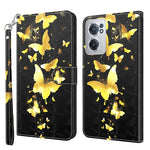 Modello di pittura 3D TPU + custodia per telefono in pelle PU, For OnePlus Nord N200 5G, For OnePlus Nord CE 2 5G
