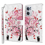 Modello di pittura 3D TPU + custodia per telefono in pelle PU, For OnePlus Nord N200 5G, For OnePlus Nord CE 2 5G